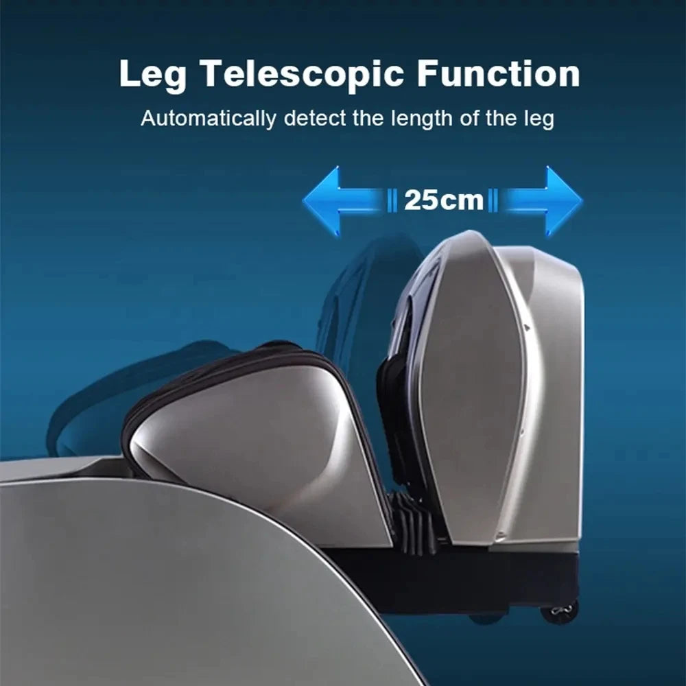 10 Years Warranty Luxury Smart Full-Body Zero-Gravity Shiatsu Massage Chair Airbag Surround Bluetooth Audio Sofa Advanced