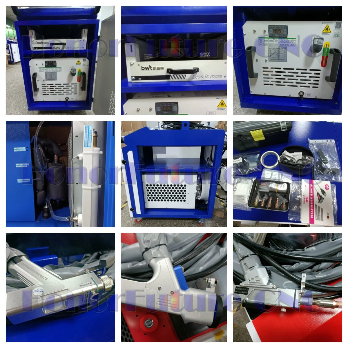 1000W 1500W 2KW Laser Rust Removal Cleaning Machine Laser Welding And Cutting 3 In 1 Multifunctional Equipment