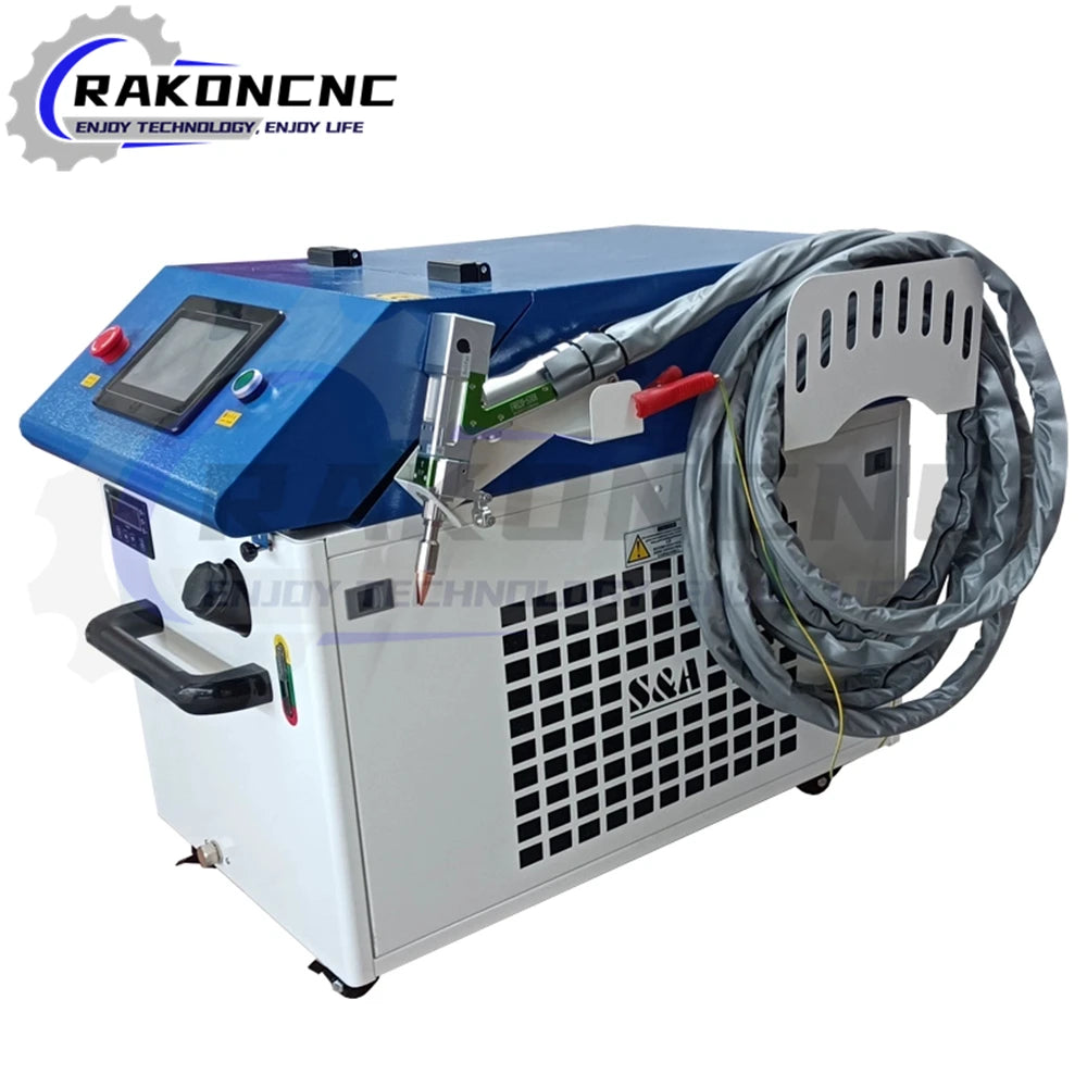 1000W 1500W 2KW Laser Rust Removal Cleaning Machine Laser Welding And Cutting 3 In 1 Multifunctional Equipment