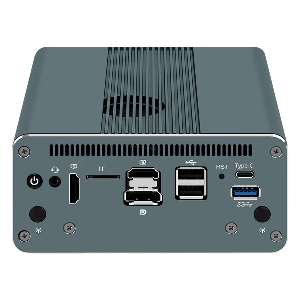 13th Gen Firewall Router Intel i7 1355U i5 1335U 2*10G SFP+ Optical 4x i226-V 2.5G Mini PC 2*DDR5 2*SATA 4*4K Proxmox Host