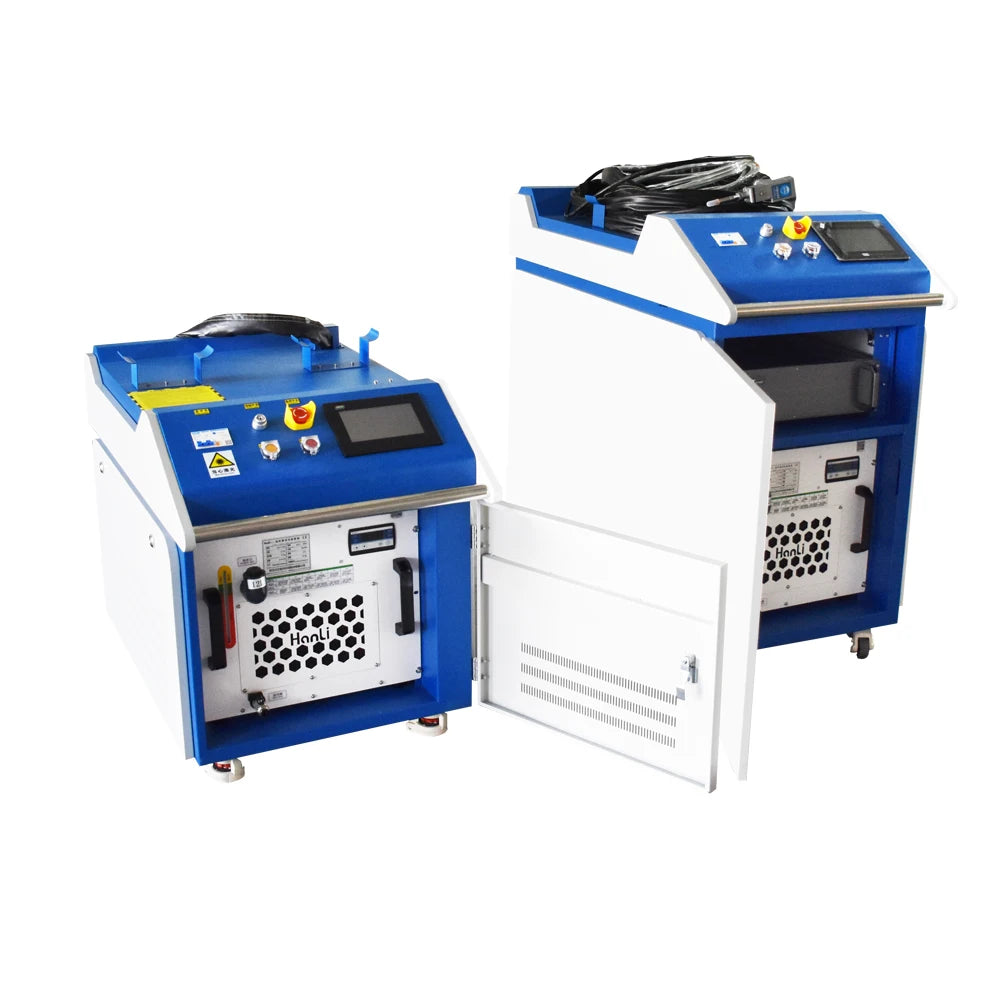 1500W High Productivity Mini Handheld Fiber Laser Welder Machines Equipment For Aluminum