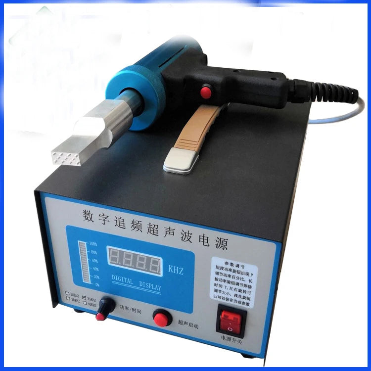 1500W Ultrasonic Plastic Welding Machine Plastic Spot Welder Ultrasonic Welding Equipment Mash Welder Tool Custom Welding Head