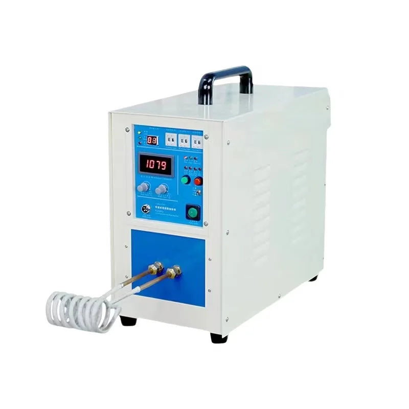 15KW 220V High-frequency induction heating machine annealing quenching  welding brazing small melting gold furn Equipment