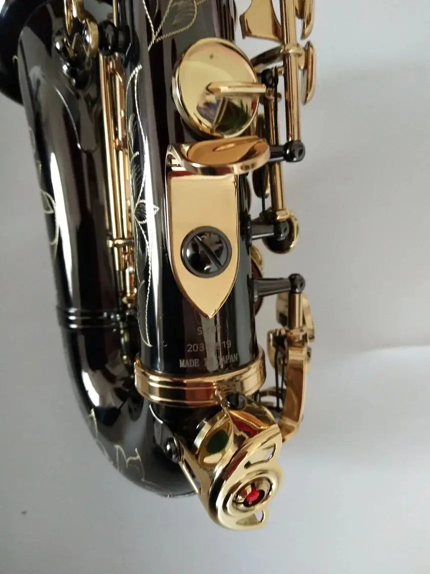 2020 Best quality Soprano Saxophone curved B Flat saxophone S-992 music instruments lacquer gold Brass mouthpiece Gift