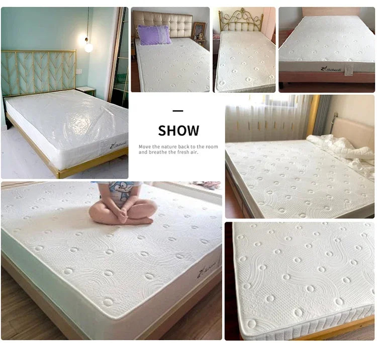2021 Sports Style Of Aroma Fabric Mattress With Environmental Protection Coconut And High Polymer Latex Material