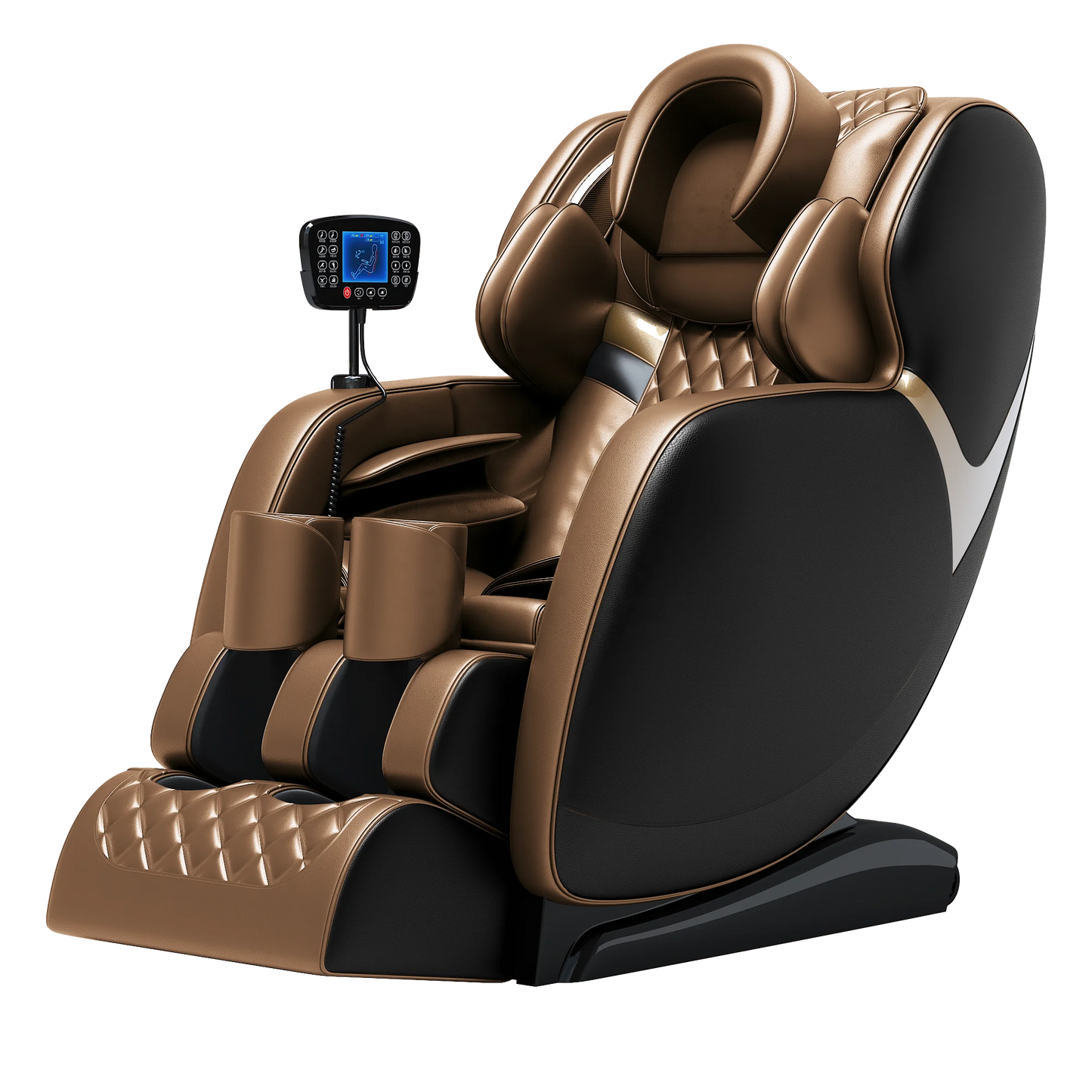 2022 Amazon Popular Sales Smart Manipulator Hifi Music Full Body Zero Gravity 4d Airbag Foot Roller Massage Chair