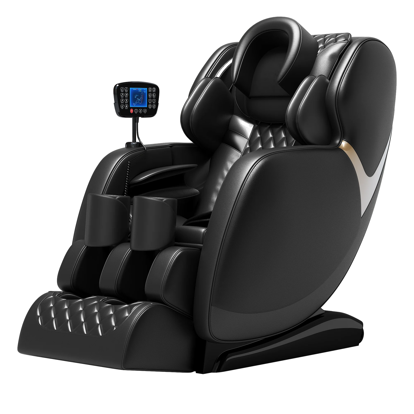 2022 Amazon Popular Sales Smart Manipulator Hifi Music Full Body Zero Gravity 4d Airbag Foot Roller Massage Chair
