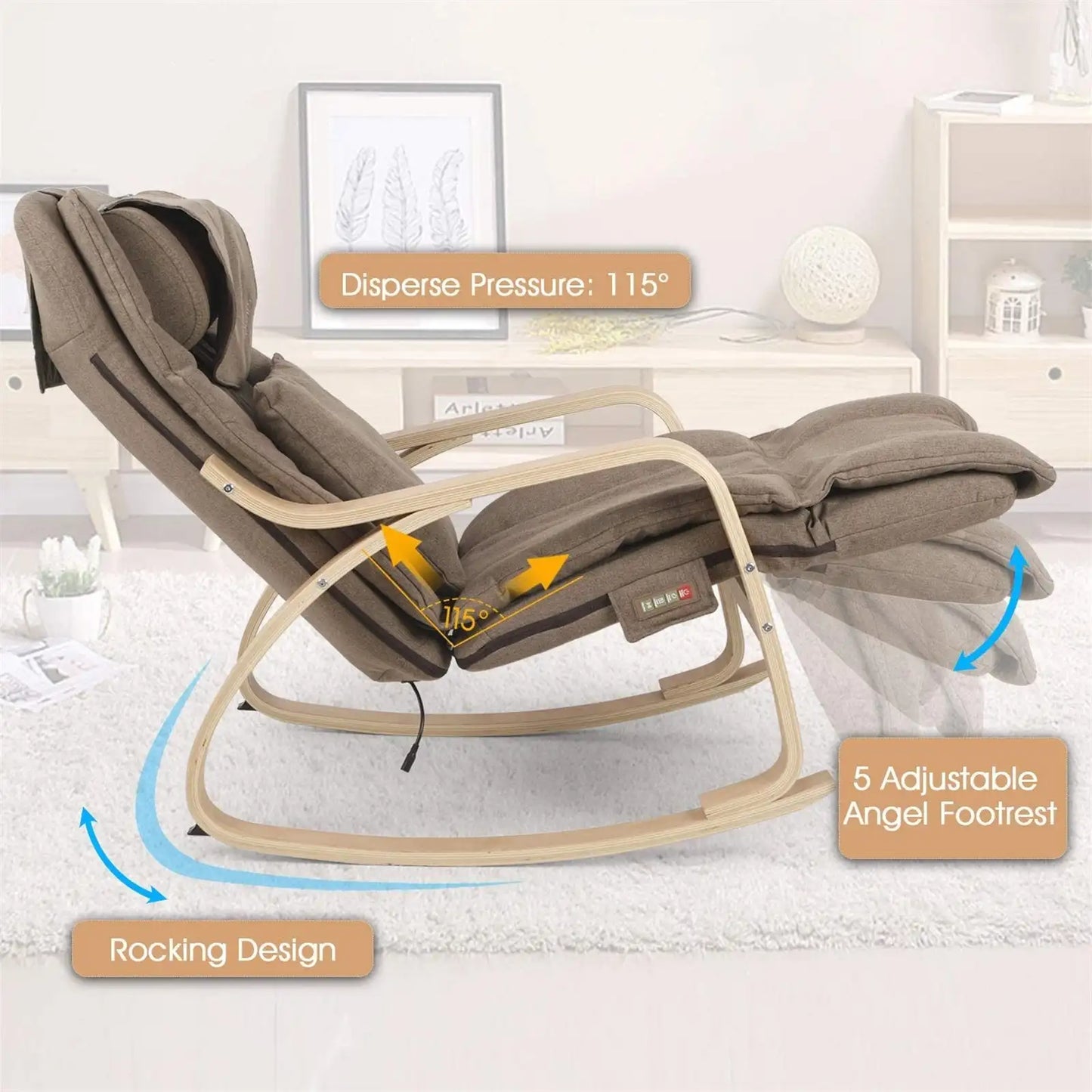 2022 Electric AI Smart Recliner Zero Gravity Shiatsu Massager 4D Modern Luxury Foot Full Body 3D Home Office Massage Chair