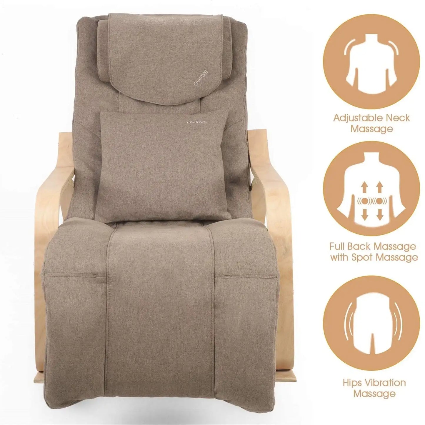 2022 Electric AI Smart Recliner Zero Gravity Shiatsu Massager 4D Modern Luxury Foot Full Body 3D Home Office Massage Chair