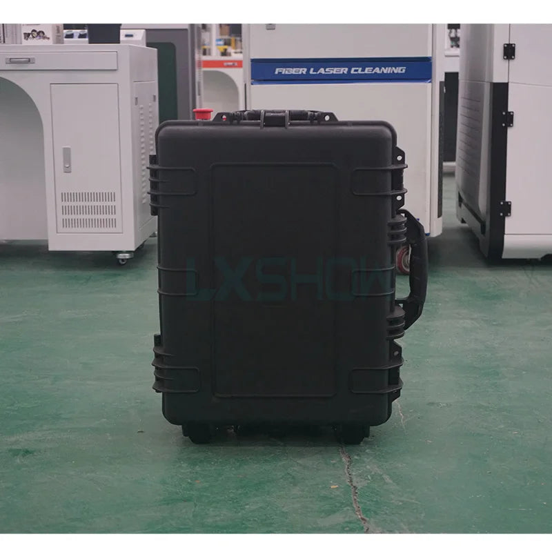 2023 China hot sale Portable rust  removal fiber 100w laser cleaning cleaner rust removal tool machine