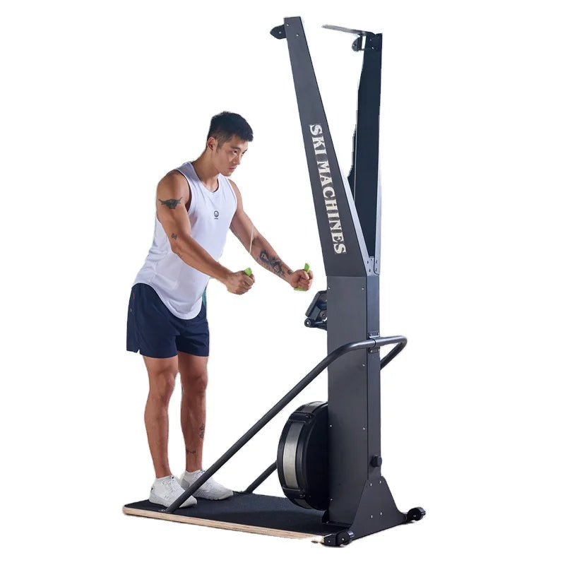 2023 Gym and Commercial Fitness Equipment Cardio Machine Skier/ Ski Machine/skiing Machine Wooden Case Bodybuild