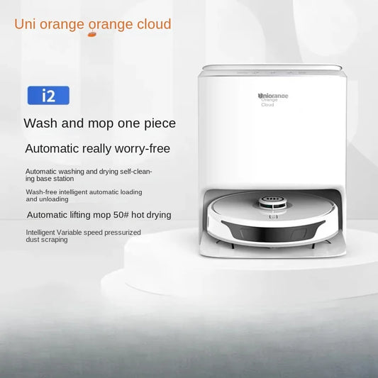 2023 Uniorange i2 intelligent fully automatic drying and dust collection household cleaning and mopping robot