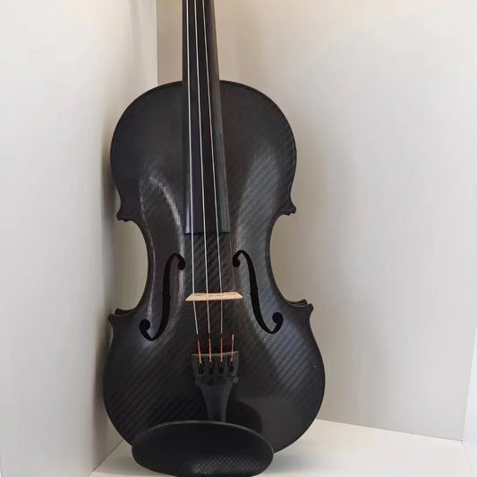 2023 Wholesale customized black new high-end carbon fiber violin