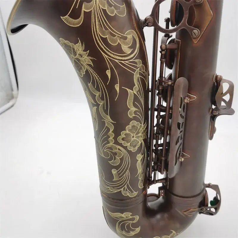2023 new Antique copper Tenor saxophone Bb Tune Musical instrument professional performance