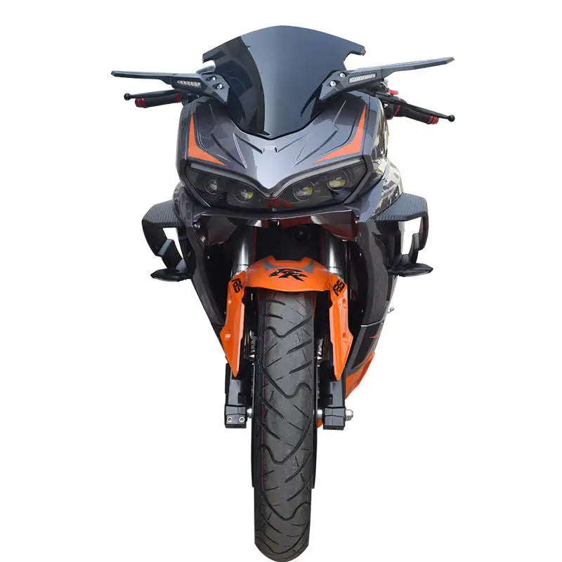 2024 electric motorcycle large high-speed 160 yards 5000W high power pilot V6R3 large capacity long life battery