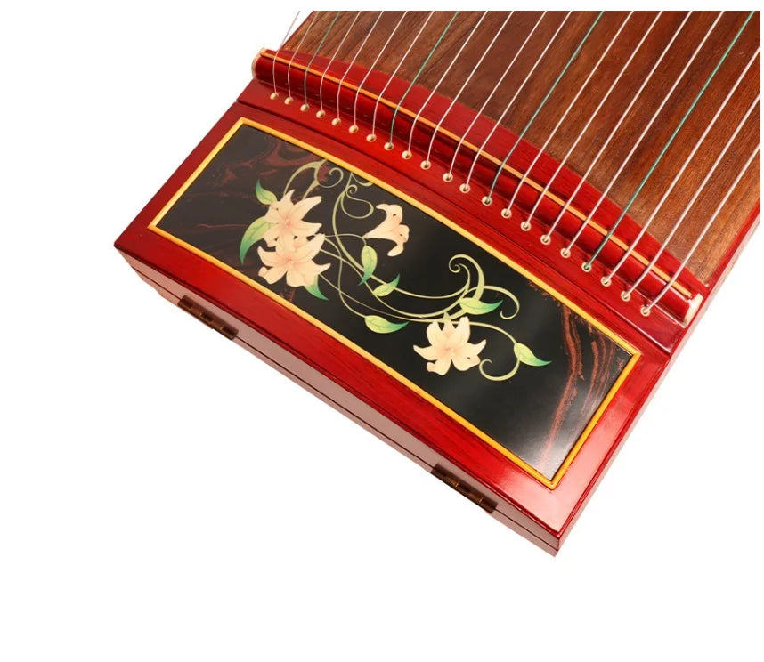 21 string guzheng painting craft Chinese musical instrument