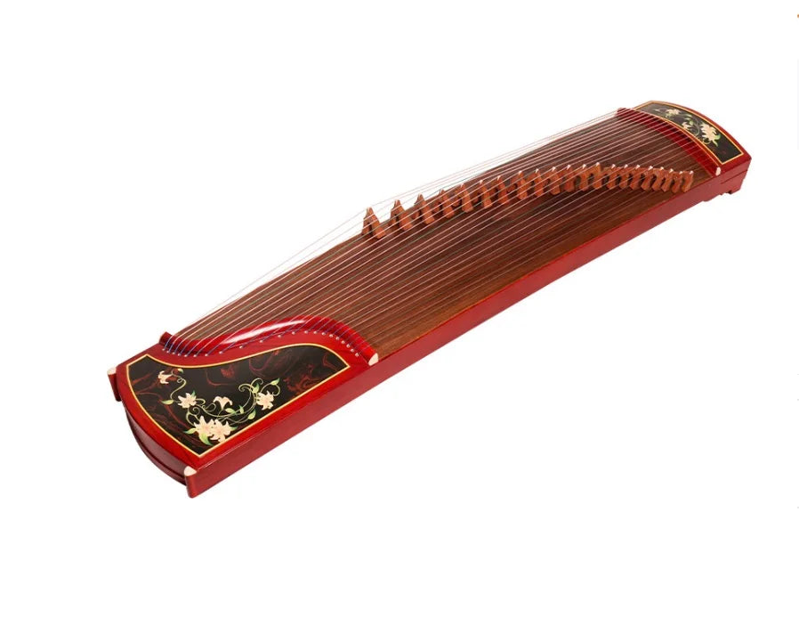 21 string guzheng painting craft Chinese musical instrument