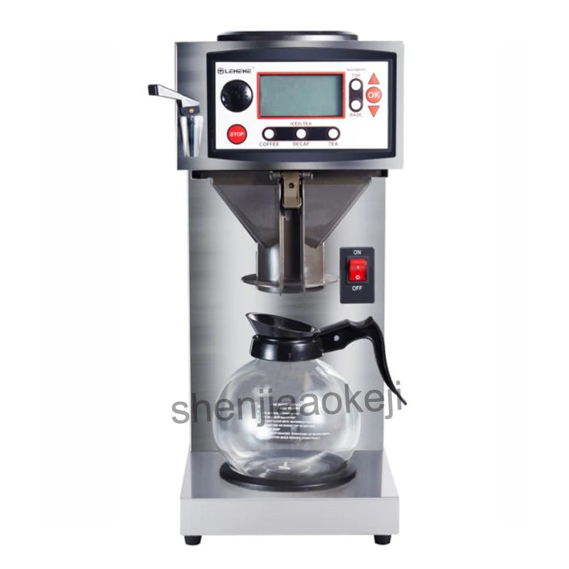220v Commercial Smart Cafe Machine Black Tea Machine Stainless Steel American coffee machine tea water machine
