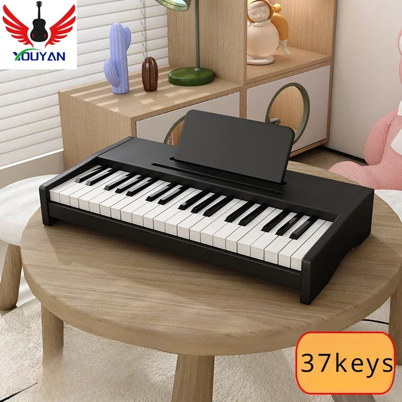 25/37 Keys Portable Digital Piano Multifunctional Electronic Keyboard Piano for Piano Student Musical Instrument Beginner