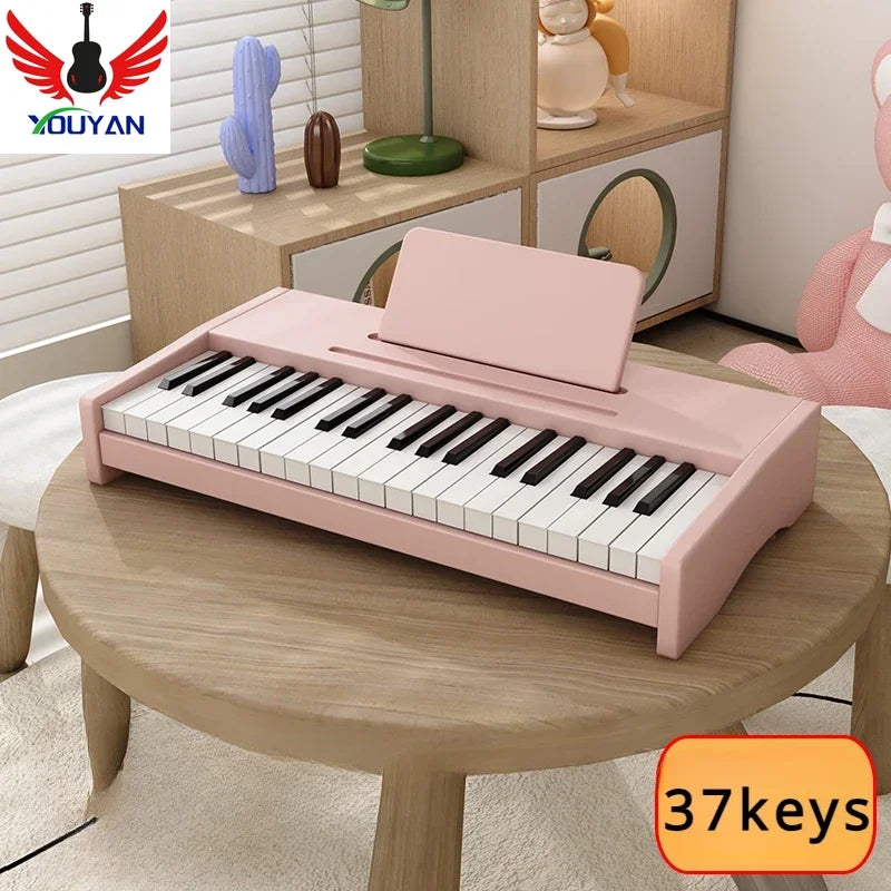 25/37 Keys Portable Digital Piano Multifunctional Electronic Keyboard Piano for Piano Student Musical Instrument Beginner