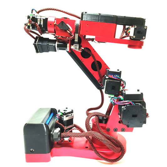 2KG Load New 6 DOF Robotic Arm Industrial Desktop Mechanical Arm for AR4 AI Project Training to Motor Controller ROS Open Source