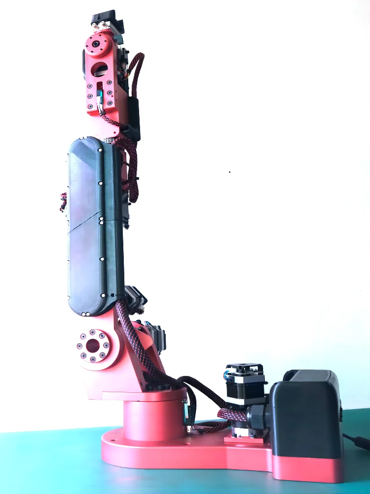 2KG Load New 6 DOF Robotic Arm Industrial Desktop Mechanical Arm for AR4 AI Project Training to Motor Controller ROS Open Source