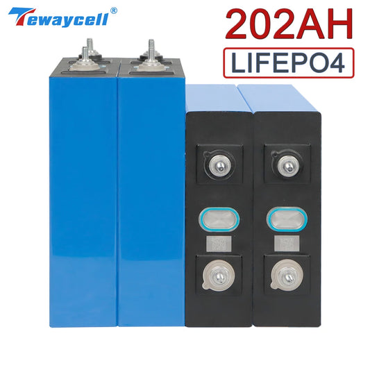 32PCS 200Ah 3.2V Lifepo4 Pack Lithium Iron Phosphate Rechargeable Battery Grade A Solar Storage Golf Cart RV Boat EU US Tax Free