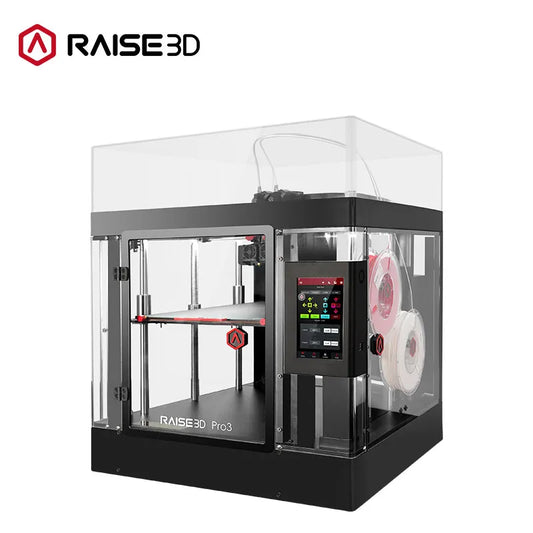 3D Printer Raise3D Pro3 Double Nozzle High Precision Large Size Industrial Grade FDM Double Color ABS Nylon PA