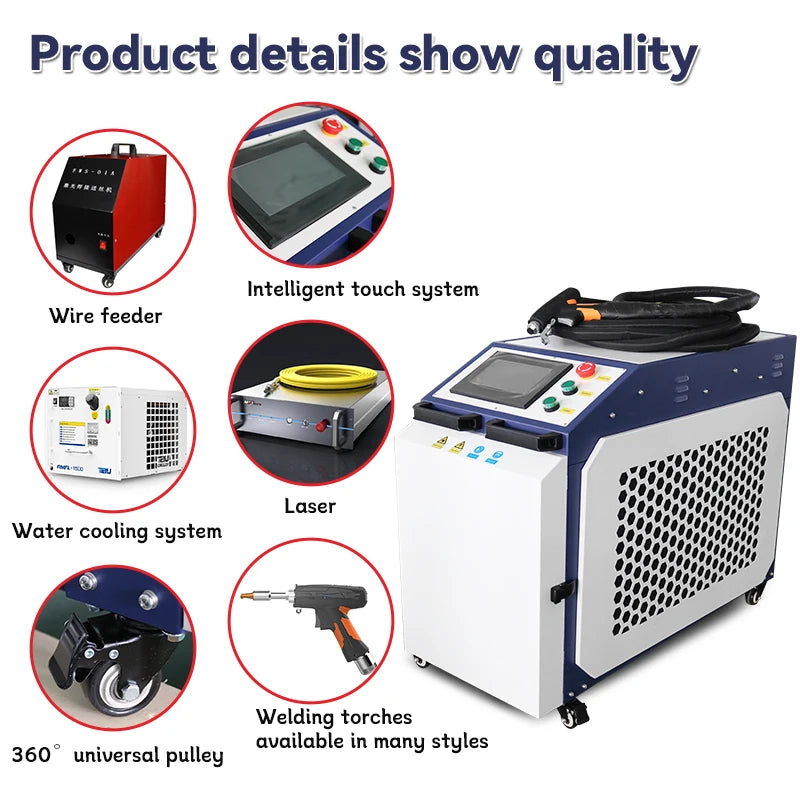 4 in 1 Fiber Laser Welder Cutter Laser Welding Equipment for Sale Laser Welder