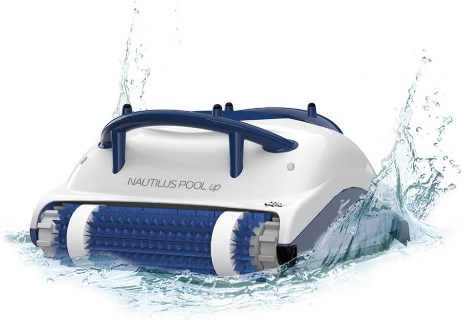 Dolphin Nautilus CC Supreme Wi-Fi Robotic Pool Vacuum Cleaner up to 50 FT - Waterline Scrubber Brush