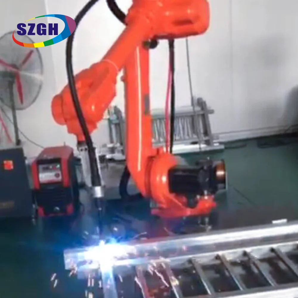 6 Axis Cnc Industrial Automatic Arm Robot Welding Equipment With Robotic Arm Welding Robot