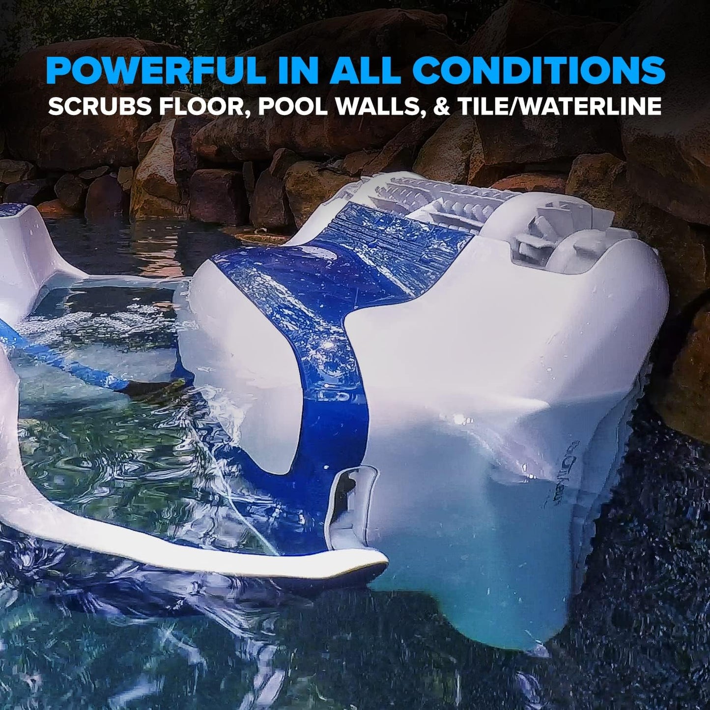 Dolphin Sigma Robotic Pool Cleaner (2024 Model) — Wi-Fi, App, Gyroscope, Weekly Timer, Waterline Cleaning & Massive Top-Loading Ultra-Fine and Standard Filters for In-Ground Swimming Pools up to 50ft