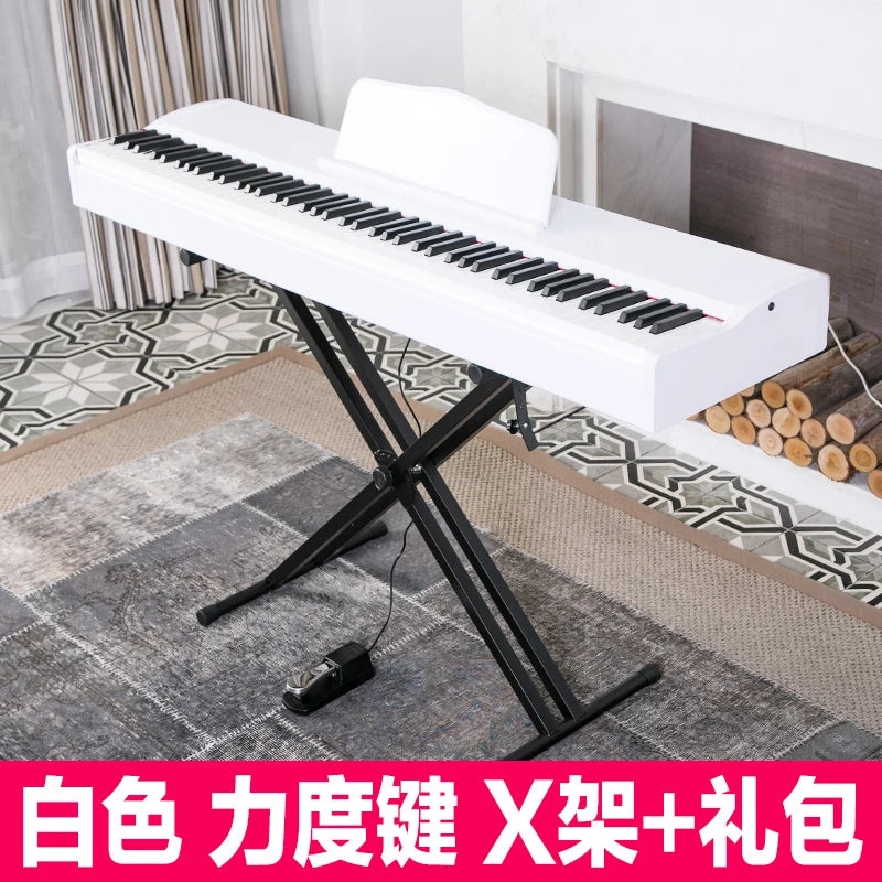 88 Key Electronic Keyboard Portable Professional Synthesizer Keyboard Musical Piano Adults Estrumentos Musicais Music Love Gifts