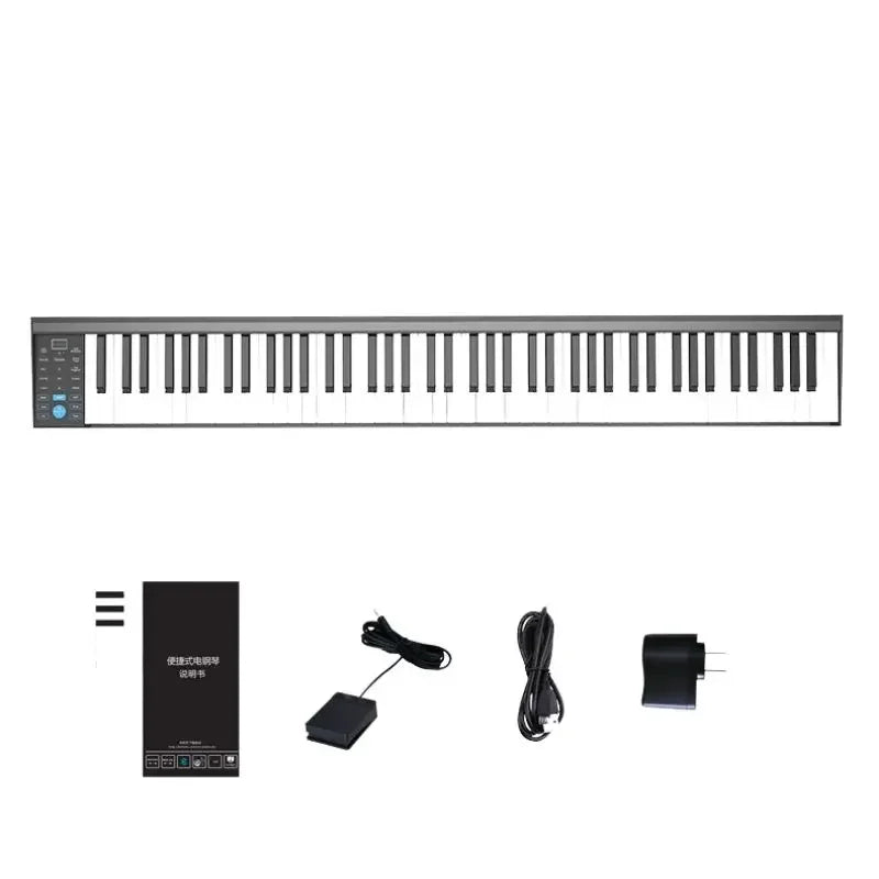 88 Keys Musical Keyboard Professional Piano Digital Aldult Electronic Organ Flexible Controller Teclado Musical Entertainment