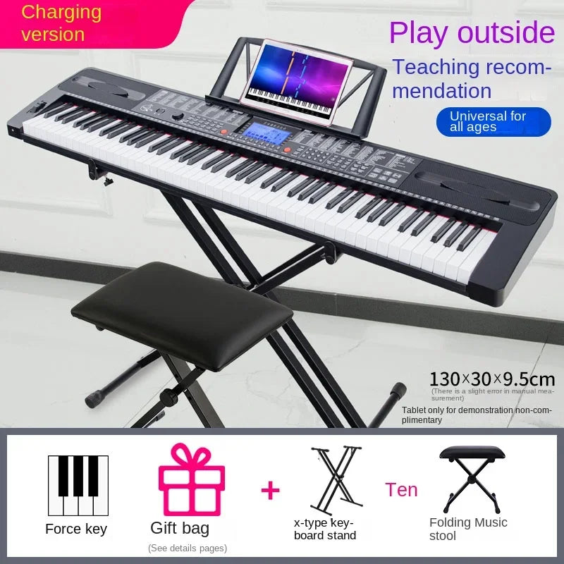 88 Keys Musical Keyboard Professional Portable Midi Controller Piano for Children Instrumentos Musicais Electronic Organ AA50EO