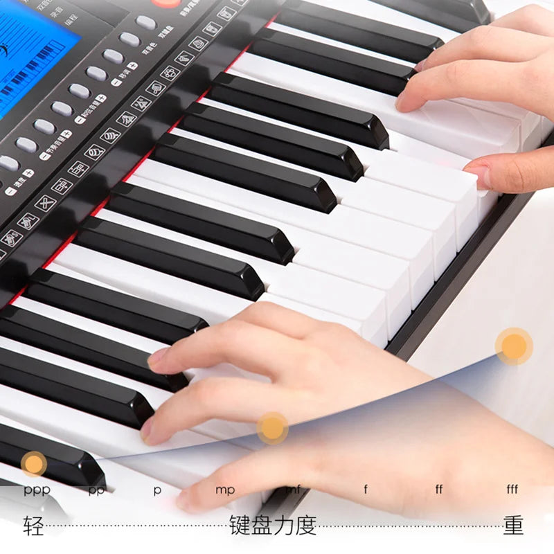 88 Keys Professional Electric Piano Digital Children Baby Piano Portable Midi Controller Keyboard Teclado Midi Electronic Organ