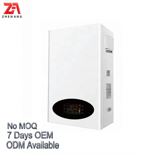 8kw 12kw CE Intelligent wall mounted LED display WiFi control underfloor home central heating system electric combi boiler