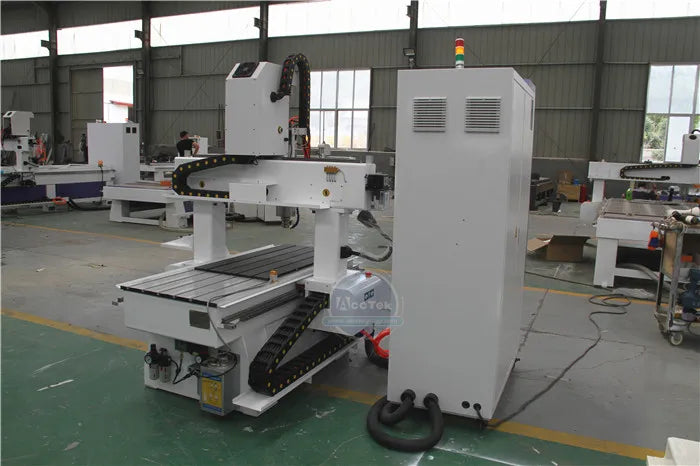 ACCTEK Manufacture Small 6090 ATC Cnc Wood Machine With Carousel Disc Tool Changer Cnc Router For Tapping