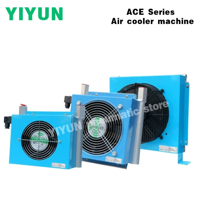 ACE2,ACE3,ACE4,ACE5,ACE6,ACE7,ACE8,ACE9,ACE10-M1,M2 YIYUN pneumatic component Air cooler machine ACE series