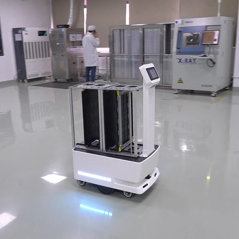 AGV Transport Handling Robot Industrial Logistics Transmission Delivery Robot Factory Delivery Robot Workshop AMR