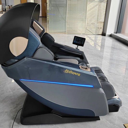 AI Voice Smart Zero Gravity Full Body Airbag Track Heat Massage Chair Electric Full Body Sl Track Massage CHAIR