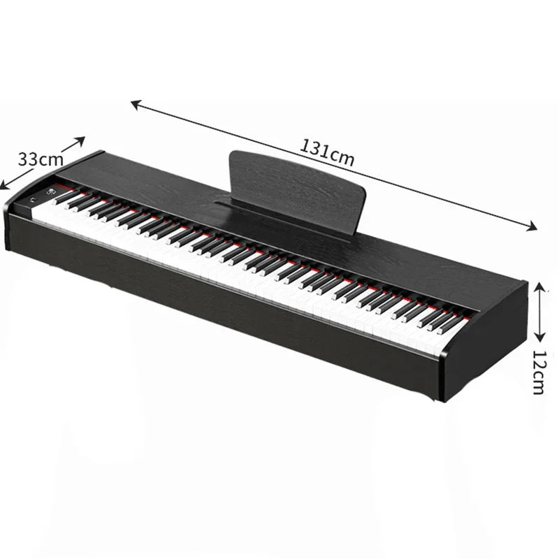 Adult Electronic Organ Midi Keyboard Bluetooth Electronic Piano Weighted Keys Piano Electronico Electric Instrument WK50EP