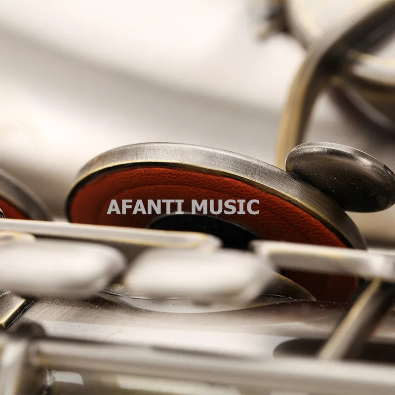 Afanti Music Eb tone / Brass body / Gilding Alto Saxophone (ASE-482)