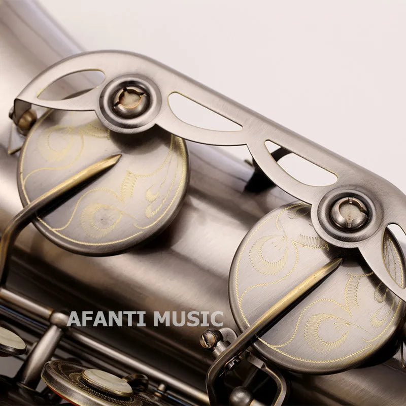 Afanti Music Eb tone / Brass body / Gilding Alto Saxophone (ASE-482)