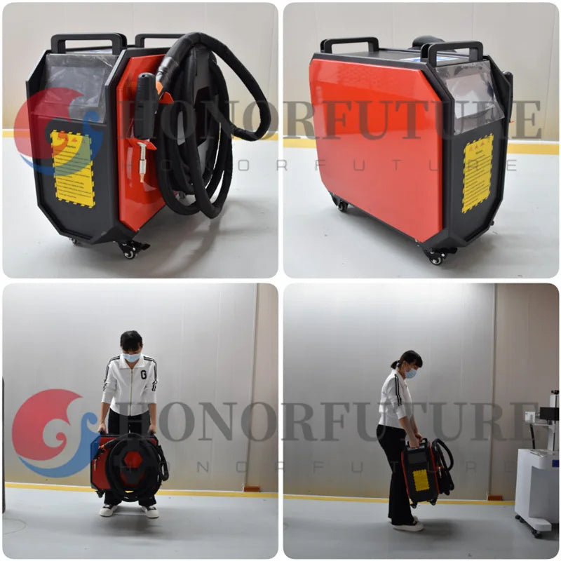 Air Cooled 1.5Kw Laser Welder Equipment Metal Rust Removal Multifunctional Laser Welding Machine For Sale