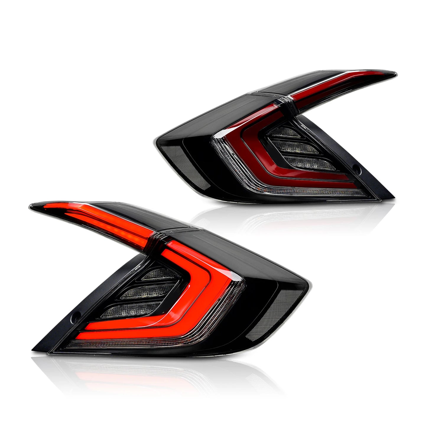 Archaic Tail Lights für  10th Gen 2016-2020 Sedan Full LED Tail Lamp mit Sequential Turn Signal Parking Light