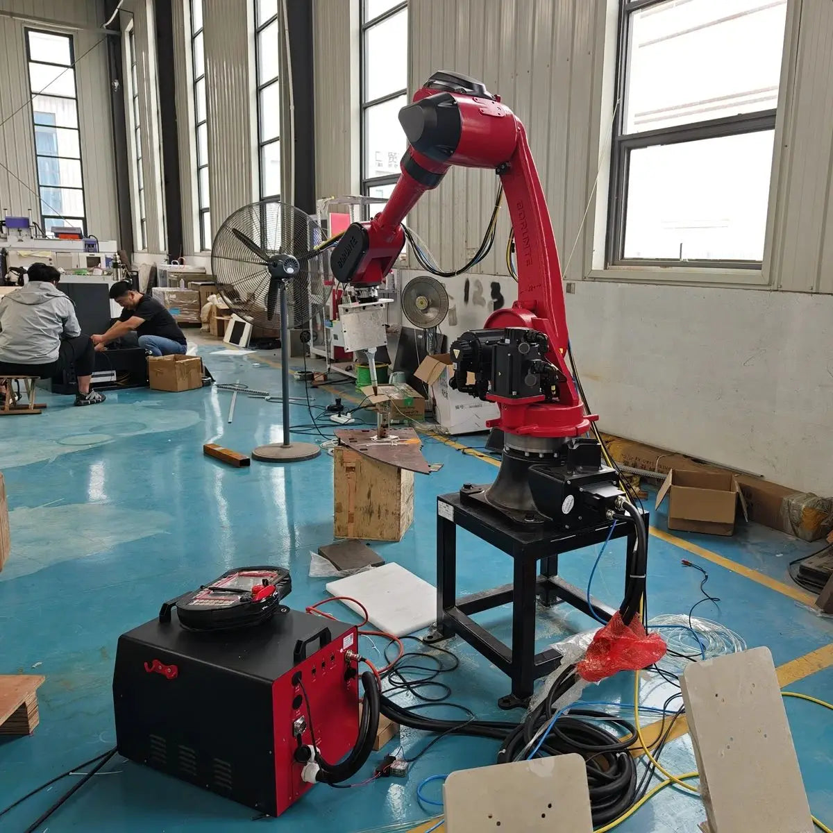 Automatic 6 Axis Robot Arm Fiber Laser Welding Machine Robotic Smart Equipment Industrial