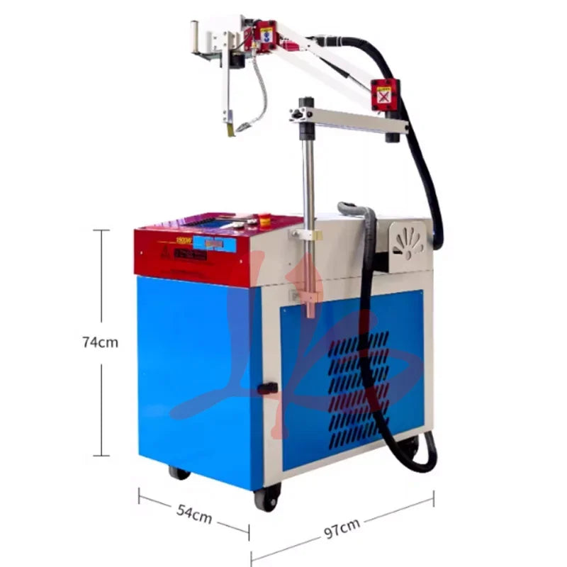 Automotive Lithium Battery Welding Laser Welder Machine Spot Soldering Handheld Cantilever Pressure Equipment 220V 1500W