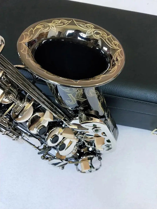 Best Quality Germany JK SX90R Keilwerth Saxophone Alto Black Nickel Silver Alloy Alto Sax Brass Musical Instrument With Case Mou