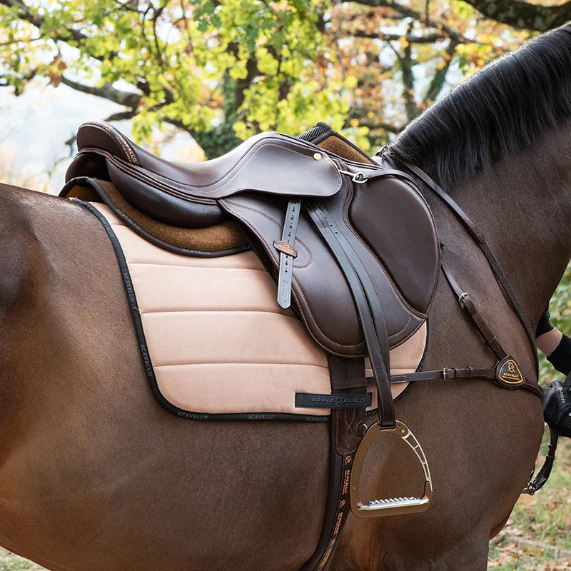 Botticelli English obstacle saddle Cowhide saddle Comfortable, safe and adjustable horse riding saddle Equestrian equipment